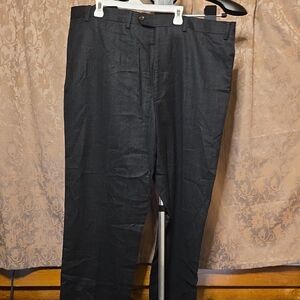 Chaps Men's Dark Charcoal Dress Pants